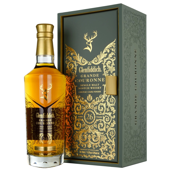 Glenfiddich 26 y.o. Grande Couronne (Гленфіддік 26 років Гранд Корона) 40% 0.7L Glenfiddich 26 y.o. Grande Couronne (Гленфіддік 26 років Гранд Корона) 40% 0.7L