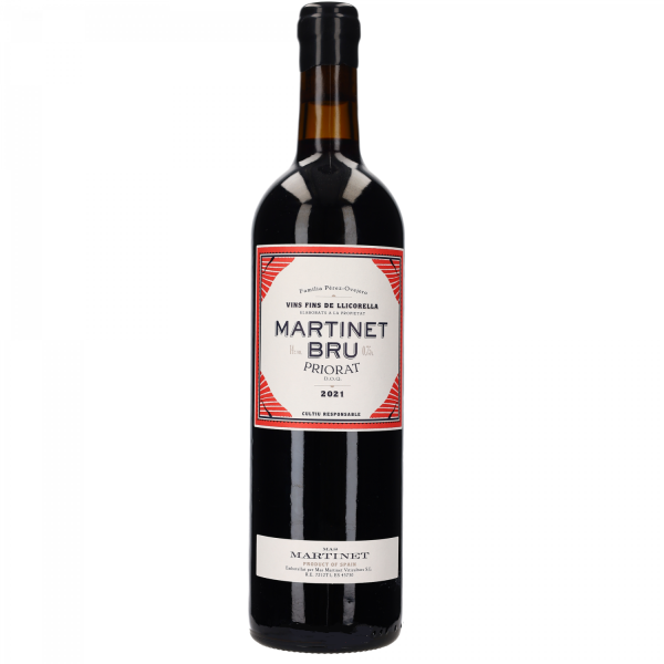 Martinet Bru Priorat DOQ 2021 (Мартінет Брю Пріорат) 14.5% 0.75L Martinet Bru Priorat DOQ 2021 (Мартінет Брю Пріорат) 14.5% 0.75L