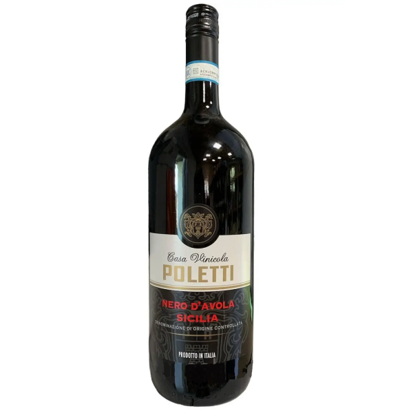 Poletti Nero D`Avola Sicilia (Полетті Неро Ді Авола Сіцилія) 13% 1.5L Poletti Nero D`Avola Sicilia (Полетті Неро Ді Авола Сіцилія) 13% 1.5L