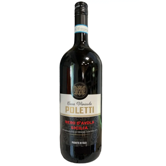 Poletti Nero D`Avola Sicilia (Полетті Неро Ді Авола Сіцилія) 13% 1.5L