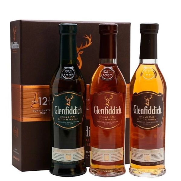 Glenfiddich Tasting Set - 12, 15, 18 y.o. (Гленфіддік Дегустаційний Сет 12, 15, 18 років) 3х0.2L Glenfiddich Tasting Set - 12, 15, 18 y.o. (Гленфіддік Дегустаційний Сет 12, 15, 18 років) 3х0.2L