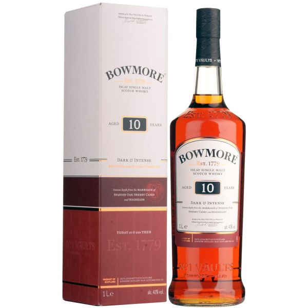 Bowmore 10 y.o. (Боумор 10 років) 40% 1L Bowmore 10 y.o. (Боумор 10 років) 40% 1L