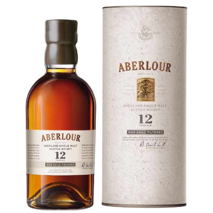 Aberlour 12 yo Non Chill-Filtered (Аберлоу 12 лет) 48% 0.7L