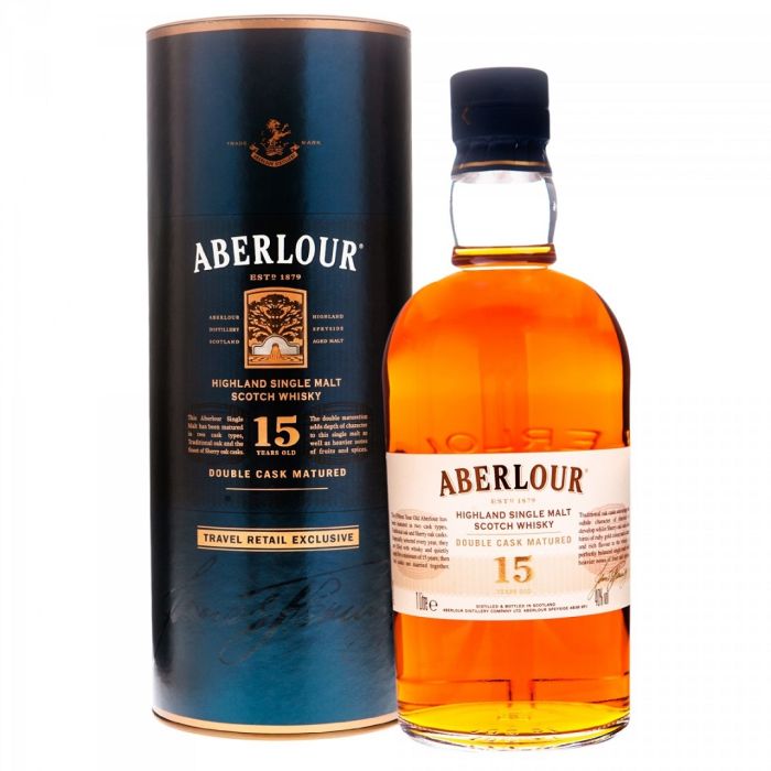 Aberlour 15 у.о. Double Cask (Аберлоу 15 років Дабл Каск) 40% 1L