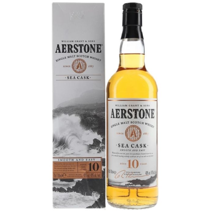 Aerstone 10 y.o. Sea Cask (Ейрстоун 10 років Сі Каск) 40% 0.7L
