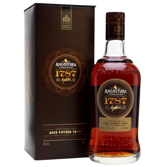 Angostura 1787 15 y.o. (Ангостура 15 лет) 40% 0.7L