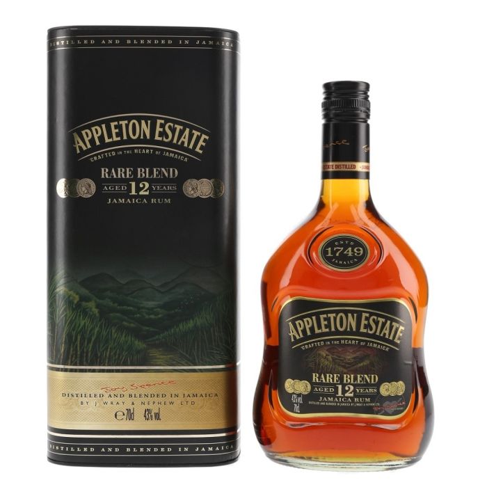 Appleton Estate Rare Blend 12 y.o. (Епплтон Естейт Рар Бленд 12 років) 43% 0.7L