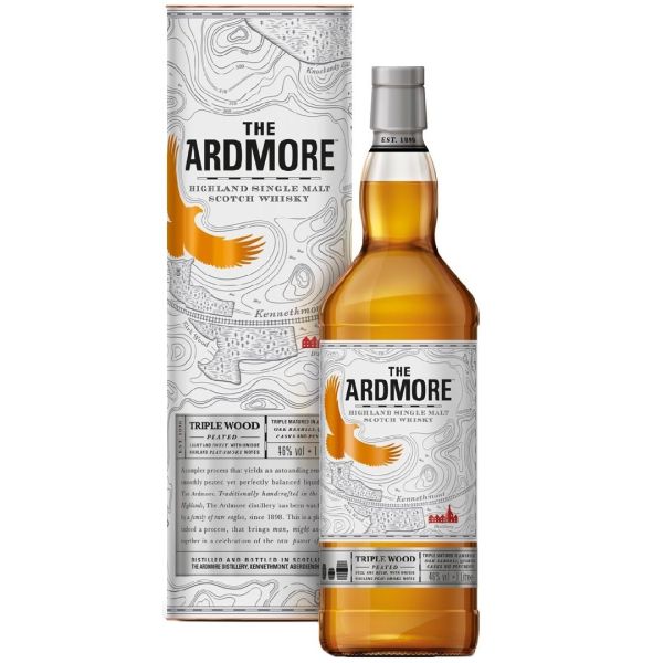 Ardmore Triple Wood Peated (Ардмор Тріпл Вуд Пітед) 40% 1L Ardmore Triple Wood Peated (Ардмор Тріпл Вуд Пітед) 40% 1L