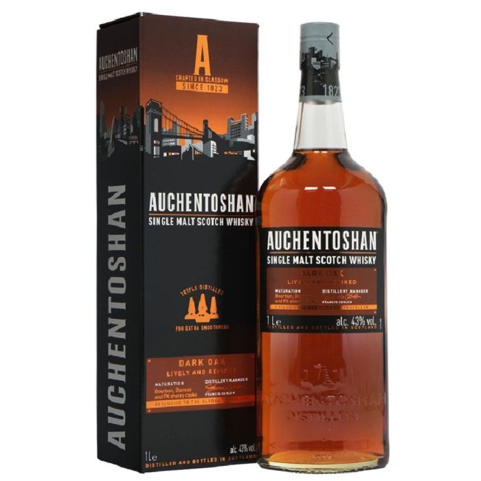 Auchentoshan Dark Oak (Очентошен Дарк Оак) 43% 1L