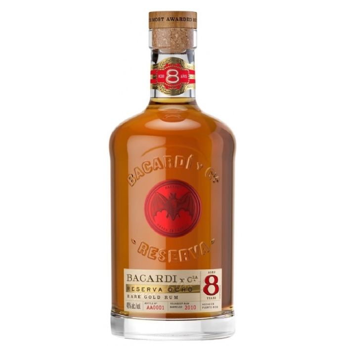 Bacardi 8 y.o. (Бакарди 8 лет) 40% 1L