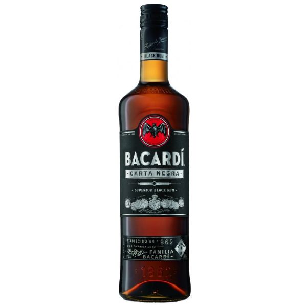 Bacardi Carta Negra (Бакарді Карта Негра) 40% 1L Bacardi Carta Negra (Бакарді Карта Негра) 40% 1L