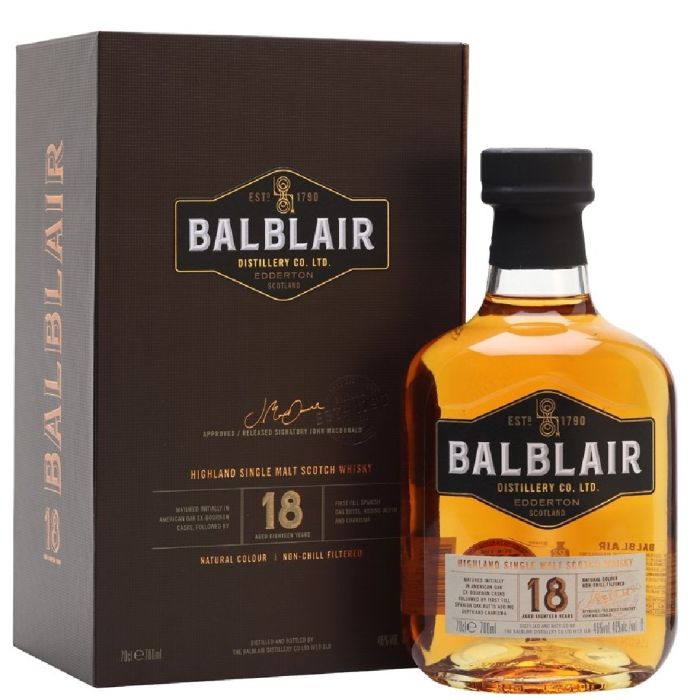 Balblair 18 y.o. (Балблер 18 лет) 46% 0.7L