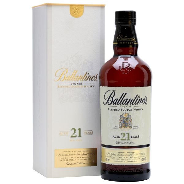 Ballantine's 21 y.o. (Баллантайнс 21 рік) 43% 0.7L Ballantine's 21 y.o. (Баллантайнс 21 рік) 43% 0.7L