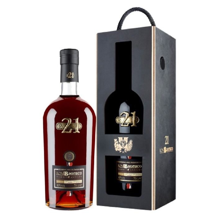 Baoruco 21 y.o. Reserva Antigua (Баоруко 21 рік Резерва Антігуа) 40% 0.7L