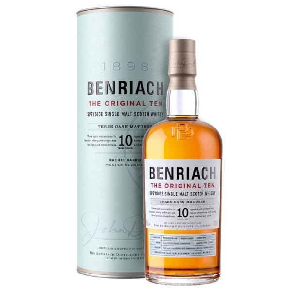 Benriach 10 y.o. (Бенріах 10 років) 43% 0.7L