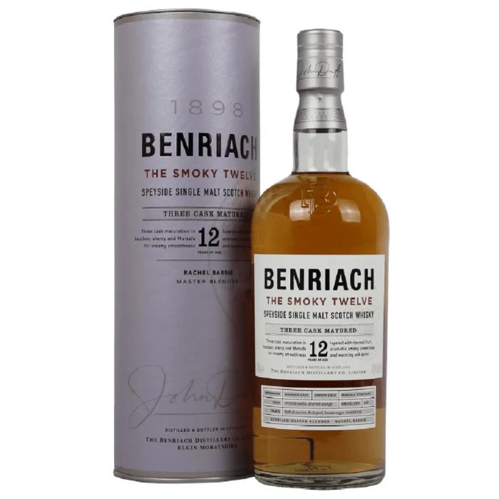 Benriach 12 y.o. Smoky Twelve (Бенриах 12 лет Смоки Твелв) 46% 0.7L