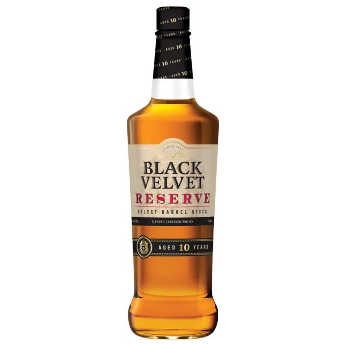 Black Velvet Reserve 10 y.o. (Блек Вельвет Резерв 10 років) 40% 1L