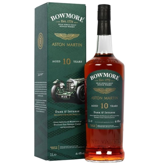 Bowmore 10 y.o. Aston Martin Edition (Боумор 10 лет Астон Мартин Эдишн) 40% 1L