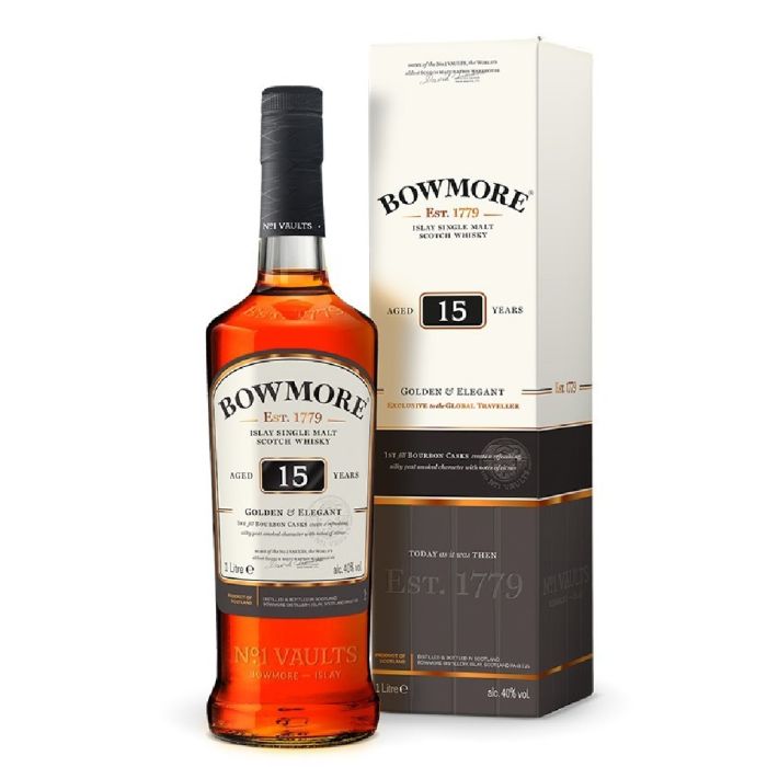 Bowmore 15 y.o. Golden & Elegant (Боумор 15 років Голден Елегант) 43% 0.7L