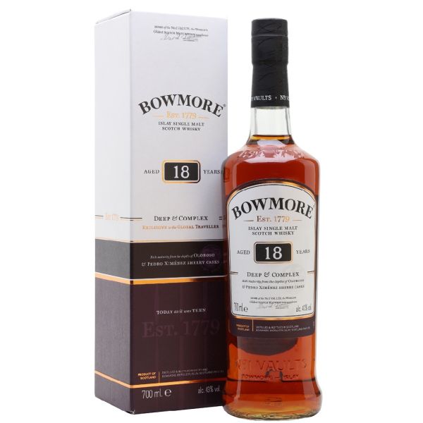 Bowmore 18 y.o. Deep & Complex (Боумор 18 років Діп Енд Комплекс) 43% 0.7L Bowmore 18 y.o. Deep & Complex (Боумор 18 років Діп Енд Комплекс) 43% 0.7L