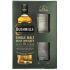 Bushmills 10 y.o. Giftset (Бушмилс 10 лет со стаканами) 40% 0.7L
