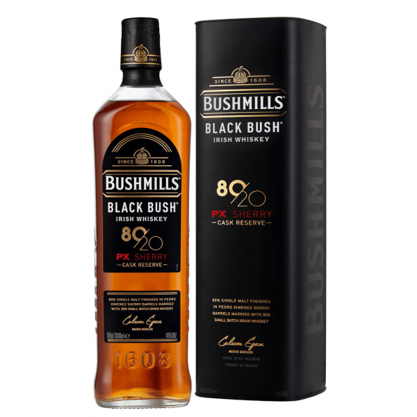 Bushmills Black Bush 80/20 PX Sherry Cask Reserve (Бушмилс Блек Буш Педро Хименес Шерри Каск Резерв) 40% 1L