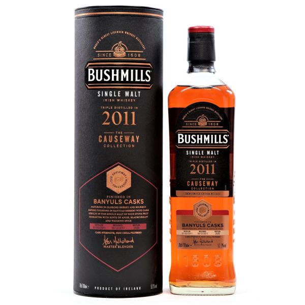 Bushmills Causeway Collection Banyuls Cask (Бушмілс Косвей Баніюлс Каск) 46% 0.7L