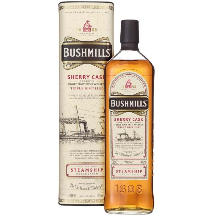 Bushmills Steamship Sherry Cask (Бушмілс Шеррі Каск) 40% 1L