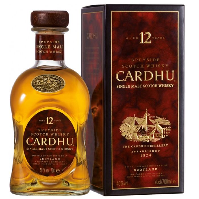 Cardhu 12 y.o. (Кардю 12 років) 40% 0.7L