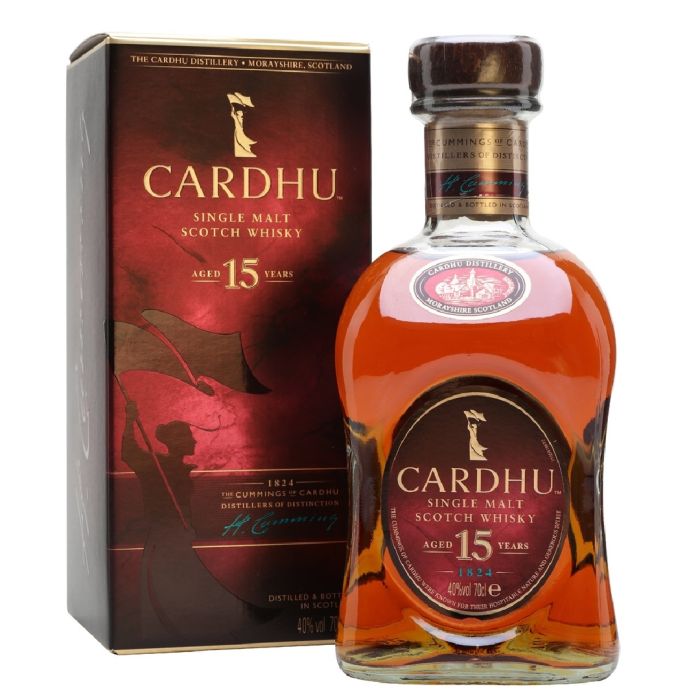 Cardhu 15 y.o. (Кардю 15 років) 40% 0.7L