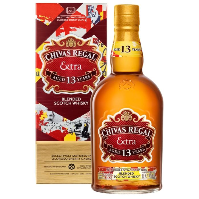 Chivas Regal 13 y.o. Extra Sherry Cask (Чивас Ригал 13 лет Экстра Шерри Каск) 40% 0.7L