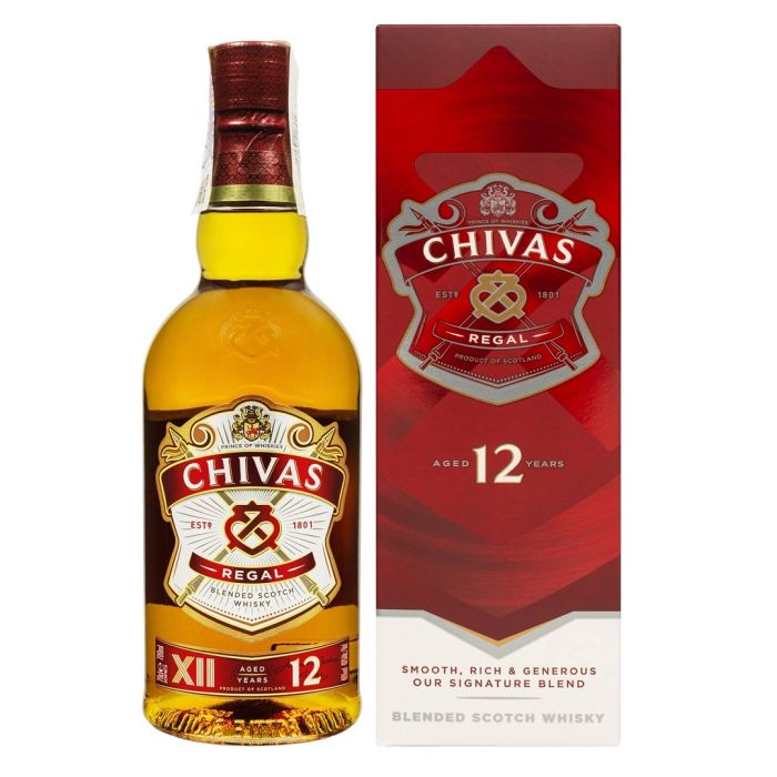 Chivas Regal 12 y.o. (Чивас Ригал 12 лет) 40% 1L 