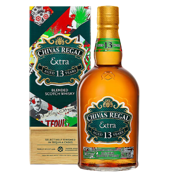 Chivas Regal 13 y.o. Extra Teqila Cask (Чівас Рігал 13 років Екстра Текіла Каск) 40% 0.7L