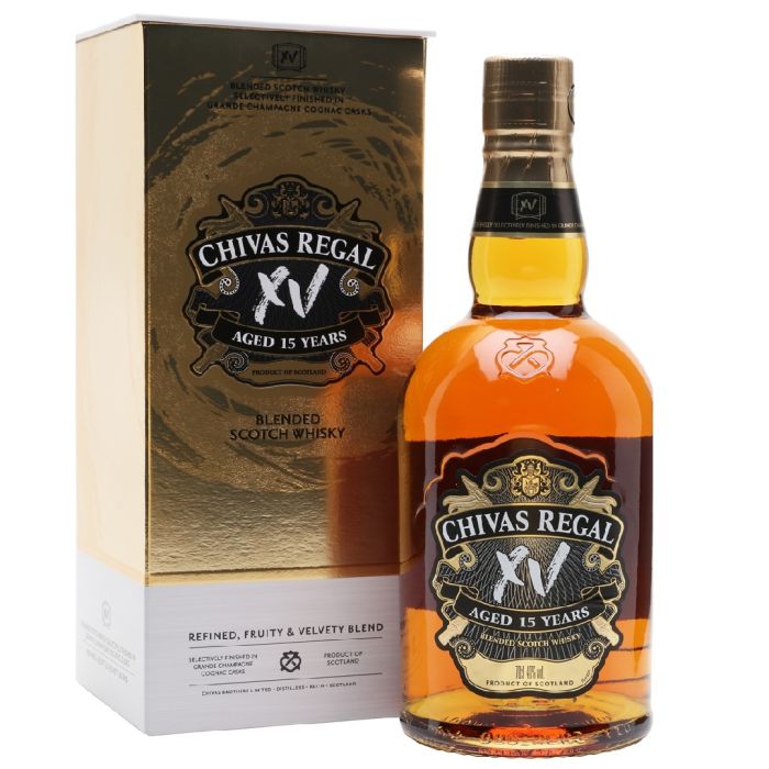 Chivas Regal 15 y.o. (Чівас Рігал 15 років) 40% 0.7L