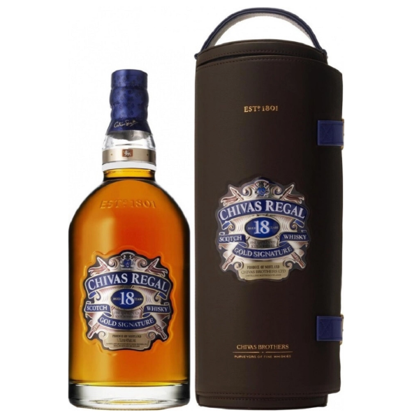 Chivas Regal 18 y.o. Leather Case (Чівас Рігал 18 років в шкіряному чохлі) 40% 1.75L Chivas Regal 18 y.o. Leather Case (Чівас Рігал 18 років в шкіряному чохлі) 40% 1.75L