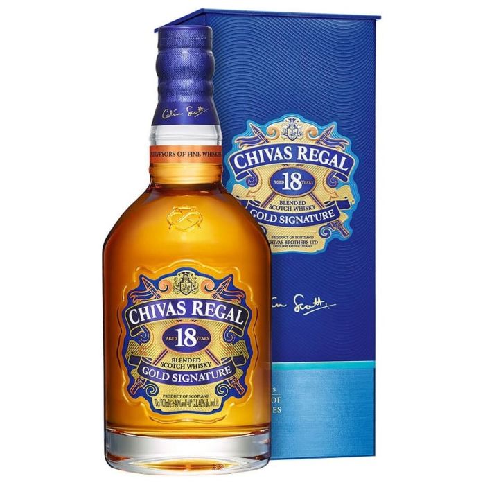 Chivas Regal 18 y.o. (Чивас Ригал 18 лет) 40% 0.75L