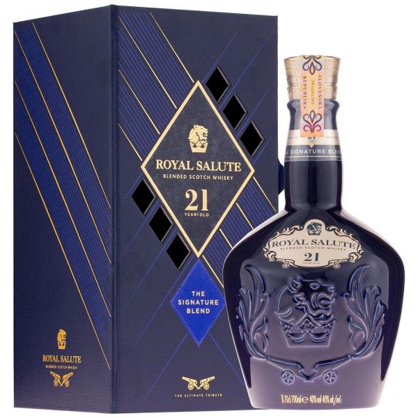 Chivas Regal 21 y.o. Royal Salute (Чівас Рігал 21 рік Роял Салют)  40% 0.7L