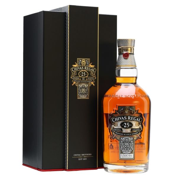Chivas Regal 25 y.o. (Чівас Рігал 25 років) 40% 0.75L