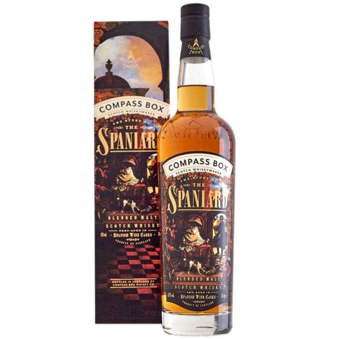 Compass Box The Story Of The Spaniard (Компас Бокс Стори оф Спаниард) 43% 0.7L