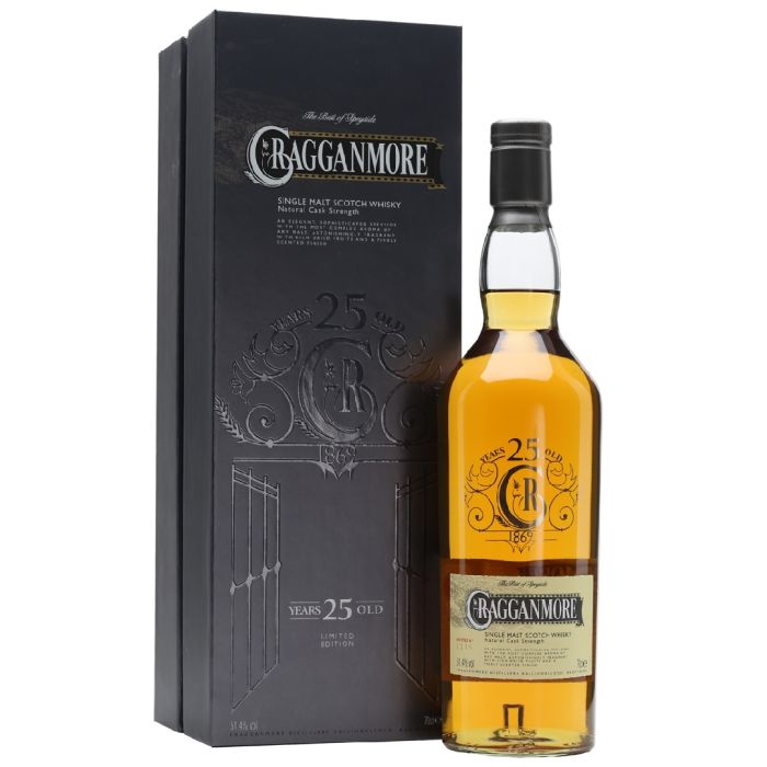 Cragganmore 25 y.o. (Крагганмор 25 лет) 51.4% 0.7L