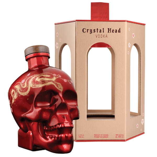 Crystal Head Lunar New Year Collection 2025 (Крістал Хед Рік Змії Новорічна Колекція) 40% 0.7L  Crystal Head Lunar New Year Collection 2025 (Крістал Хед Рік Змії Новорічна Колекція) 40% 0.7L