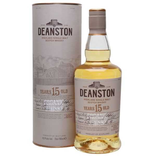 Deanston 15 y.o. Organic (Дінстон 15 років Органік) 46.3% 0.7L