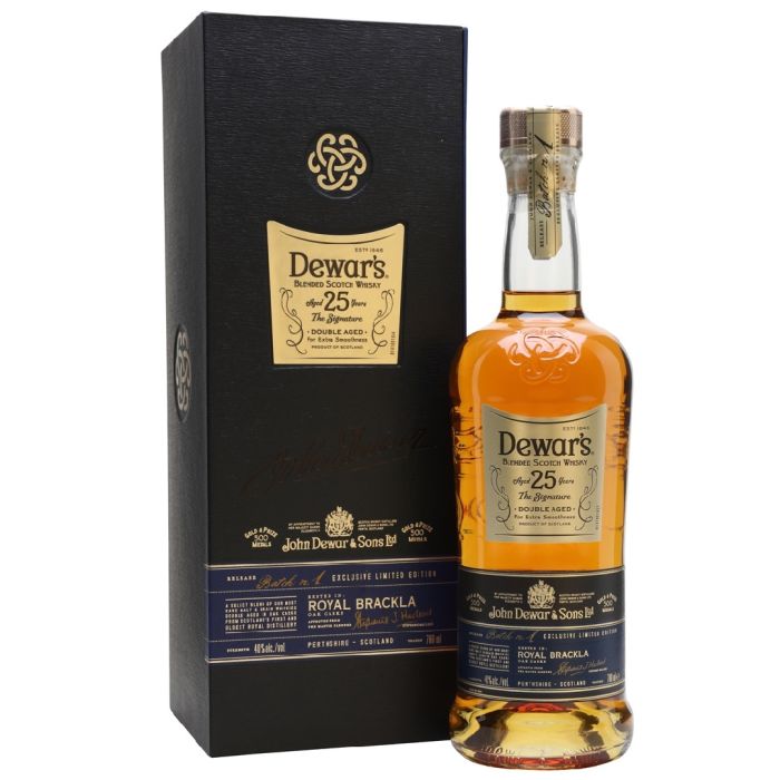 Dewars 25 y.o. Signature  (Дюарс 25 лет Сигнатур) 40% 0.7L