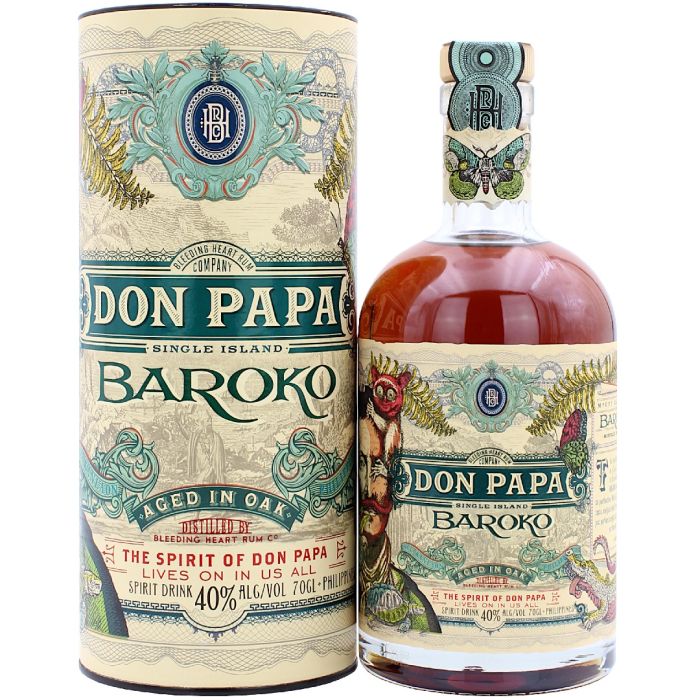 Don Papa Baroko (Дон Папа Бароко) 40% 0.7L