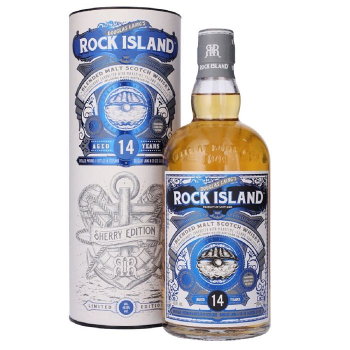 Douglas Laing 14 y.o. Rock Island Sherry Edition (Дуглас Лейнг 14 лет Рок Айленд Шерри Едишн) 46.8% 0.7L