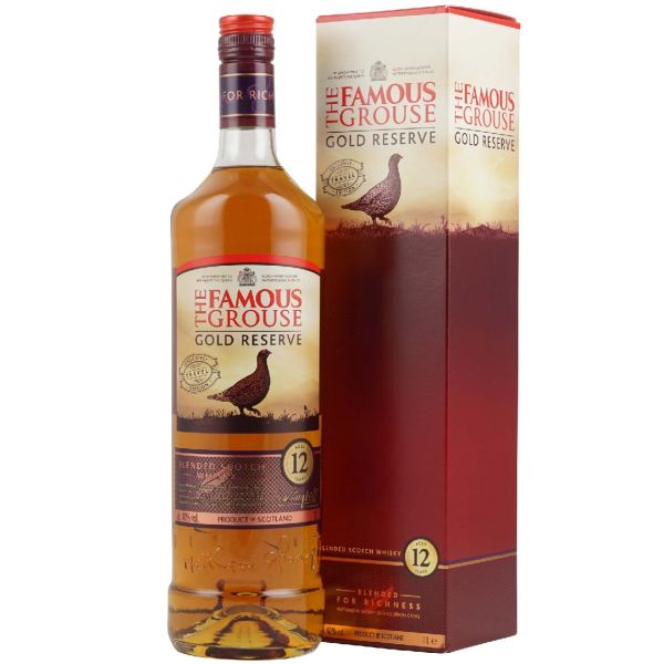 Famous Grouse 12 y.o. Gold Reserve (Феймос Граус 12 років Голд Резерв) 40% 1L Famous Grouse 12 y.o. Gold Reserve (Феймос Граус 12 років Голд Резерв) 40% 1L