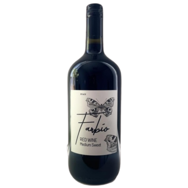 Farbio Rosso Medium Sweet (Фарбіо Россо Медіум Світ) 10.5% 1.5L Farbio Rosso Medium Sweet (Фарбіо Россо Медіум Світ) 10.5% 1.5L