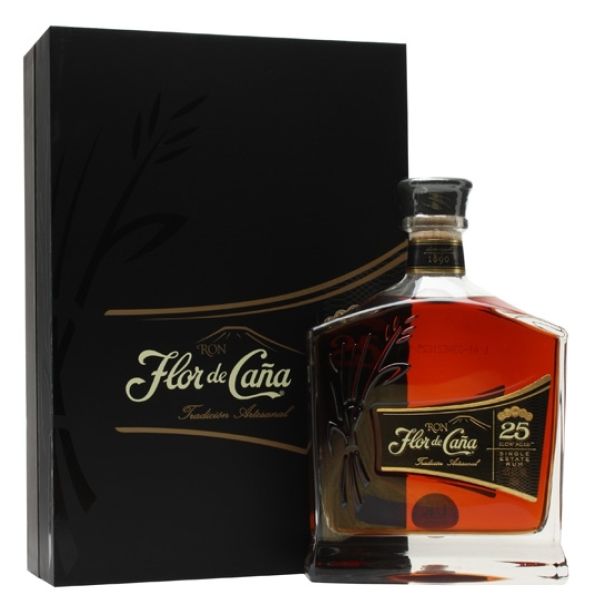 Flor de Cana 25 у.о. (Флор де Кана 25 років) 40% 0.7L Flor de Cana 25 у.о. (Флор де Кана 25 років) 40% 0.7L