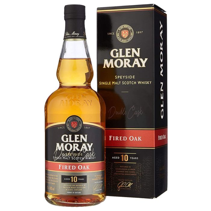 Glen Moray 10 y.o. Fired Oak (Глен Морей 10 років Фаєрд Оак) 40% 0.7L