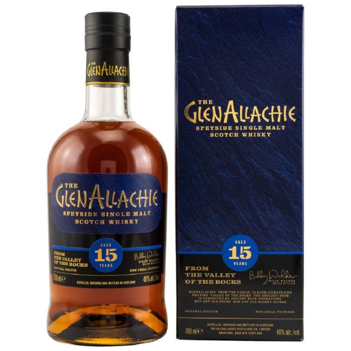 Glenallachie 15 y.o. (Гленаллачи 15 лет) 46% 0.7L